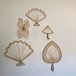 Vintage Abaca Wicker Wall Decor